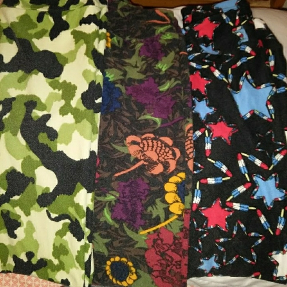 LulaRoe kids leggings 3 pair